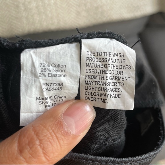 Madewell 9” High-Rise Skinny Jeans: Coated Edition - Picture 6 of 7